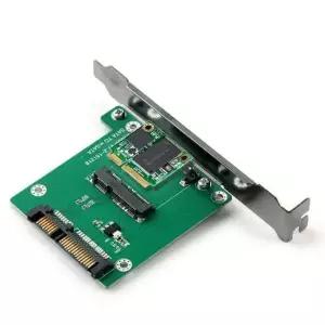 SATA 변환 컨버터 mSATA to SATA 22P PC 브라켓-WD531D7