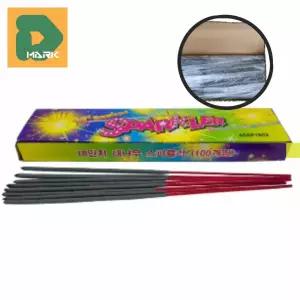 안전한사용 나무스파클라 100p 파티 폭죽 스파클라 불꽃놀이 야외 18인치 45cm 불꽃 나무막대 용품 축제용
