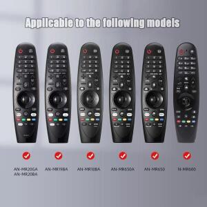 LG 호환 AN-MR600 MR650 MR18BA MR20GA 매직 원격제어 커버 스마트 OLED TV 콘솔 1pcs 2pcss 실리콘 보호