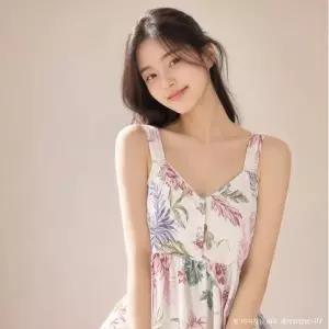 [롯데백화점]비비안 휴양지 리조트룩으로 가능한 여성 홈웨어상의 EZ1973T