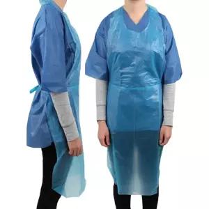 [WAKE] 일회용 비닐 에이프런 앞치마 발목형 WK-326L - 100개입 x 10팩