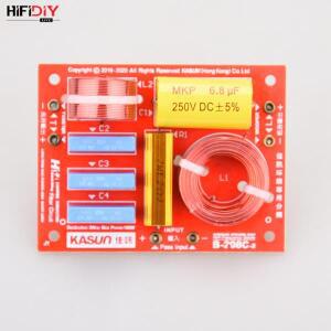 2Way 2Unit 트위터베이스 스피커 주파수 분배기 크로스오버 필터 B-208C HIFI 서라운드 데스크탑 오디오