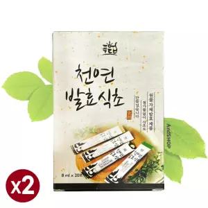 파인애플 발효식초 스틱형 휴대용 20포 X 2개 휴대용 발효식초 건강음료