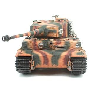 포코 디보 저먼 타이거 I 중전차 1/24 적외선 IR 전투기 RTR 2.4Ghz RC 장갑차 타이겐 3841-11-L-C 후기 버전 에어브러시 페인트 사운드 라이트 리코일 2차 세계
