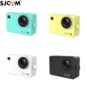 SJCAM 실리콘 슬리브, 조절 가능한 끈 보호 케이스, 테두리 커버, SJ8 프로 플러스 에어 액션 카메라용,