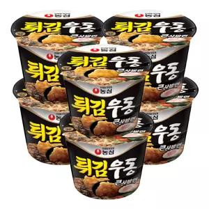 오뚜기 튀김우동 큰컵 110g 6개