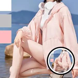 간절기 후드점퍼 얇은 여성 골프 경량 바람막이 여름 여름용 후드 아우터 의류 TLa0522