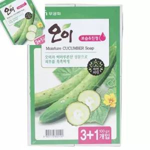 이햐 오이비누 세트 고체비누 100g 3입