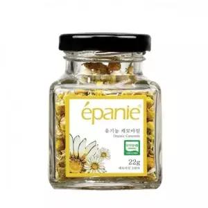 (에빠니) 유기농 캐모마일 허브차 유리병 대 22g 카모마일 Chamomile