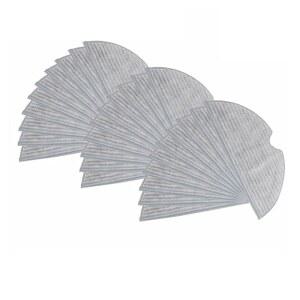 세탁 가능한 걸레 천이 있는 PNULGLKND 물탱크 드림 F9 로봇 청소기 액세서리(30PCS)에 적합합니다