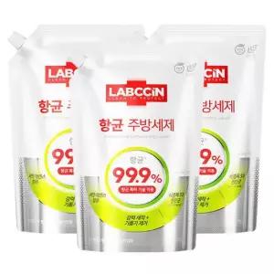 아트박스 애경산업 [애경]랩신 항균 주방세제 리필 1L x3개