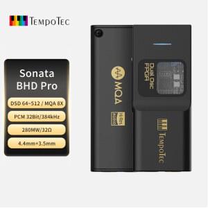 네트워크플레이어 TEMPOTEC SONATA BHD MQA8X DAC 안드로이드 TIDAL 4MM PRO MACOS 헤드폰 PCM384KHZ USB WIN용 DSD256 5MM