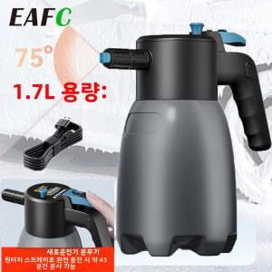 전동폼건 세차 분무기 EAFC 7L 휴대용 전기 스노우 청소용 전동
