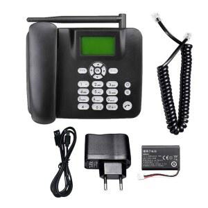 벽걸이전화기 무선 전화기 2G 안테나 SIM 데스크탑 카드 85090018001900MHZ 라디오 알람 GSM