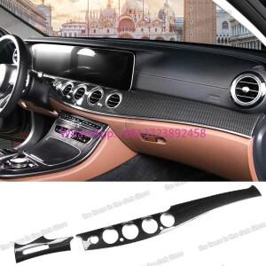 메르세데스 벤츠 E 클래스 W213 E200 E300 2016 2017 2018 2019 2020  2022 액세서리용 카본 파이버 자동차