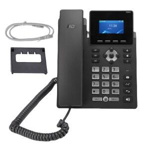 벽걸이전화기 스마트 IP 전화기 이더넷 핸드셋 포트 계정 SIP 듀얼 컬러 데스크탑 VOIP 4인치 디스플레이 미디어 기가비트
