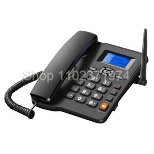 벽걸이전화기 무선 전화 데스크탑 2G 카드 안테나 시계 SIM 알람 기능 라디오