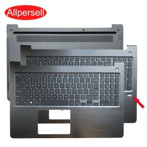 DELL 호환 Vostro 15 5000 5568 P62F 손목 받침대 케이스 하단 쉘 덮개 0JD9FG 용 노트북 키보드
