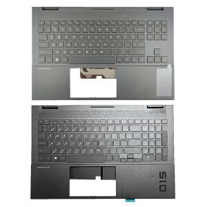 HP호환 OMEN 6 15-EK TPN-Q236 노트북 RGB 백라이트 키보드 손목 받침대 상단 덮개 교체용 새 케이스