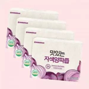 참앤들황토농원 맛있는 자색양파즙 100ml 50포 4박스(총200포) 4717569