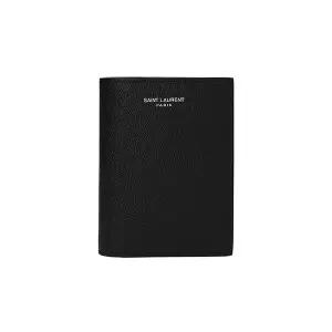 [생로랑] 남성 클래식 캐비어 싱글 폴딩 카드 지갑(668726 BTY0N 1000)