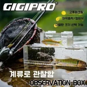 소물낚시 투명어항 관찰케이스 피래미낚시
