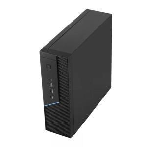 샤시 미니 8.3L 데스크탑 오피스 HTPC 케이스 M-ATX 메인보드 지원 소형 1U 전원 어댑터 하프 하이트 디스