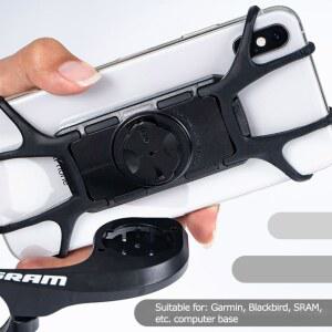 자동만보기 오토워킹 자동걷기기계 핸드폰 휴대폰 스마트폰 흔들기 SRAM GARMIN 자전거 전화 거치대 1PC 홀더 걸게 걸이 방지 실리콘 충격 모바일 오토바이