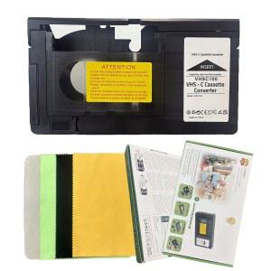 VHS TO VHS 전동 카세트 어댑터 MINIDV 호환 SVHS와 테이프 VCR HI8 테이프에는 컨버터 플레이어용 않음 적합하지 캠코더 8MM