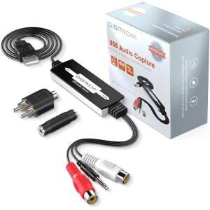 비닐 카세트 테이프에서 디지털 MP3 컨버터용 캡처 USB 지원 윈도우 VISTA 10 그래버 카드 XP 오디오