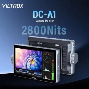 Viltrox DC-A1 디지털 카메라 모니터 7인치 와이드 2800니트 1080P 4K HDMI 터치 스크린 (소니호환  니콘