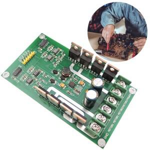 10A 듀얼 전동 드라이버 컨트롤러 피크 30A H-브리지 MOSFET DC 보드 3V-36V IRF3205 브레이크 기능 포함