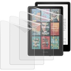 7인치 12번째 시그니처 에디션 전자책 리더 프리미엄 매트 프로텍터 KOBO MOKO 4팩 풀커버 케이스 천칭 7용 2024용 BOX GO 스크린 친화적 글레어 보호 PET 안티 필름