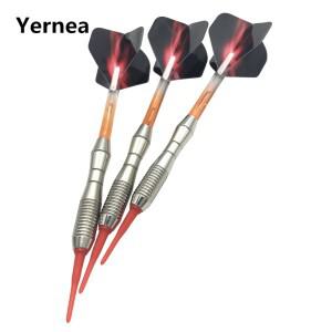소프트 팁 다트 액세서리 3개/세트 전자 17g 표준 맥세이프호환 실내 스포츠 레드 나일론 샤프호환트 오로