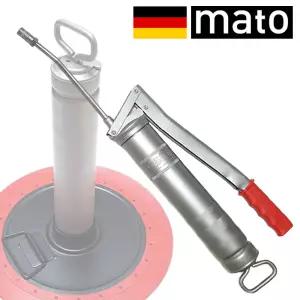 마토 구리스건 독일 카트리지 겸용 그리스 주입기 펌프 흡입판 사용가능 MATO E-503A