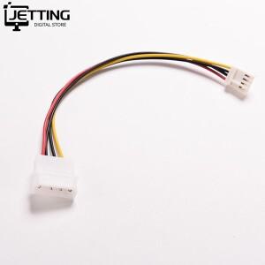 1pc 4pin ide 전원 공급 장치 플로피 드라이브 어댑터 케이블 컴퓨터 큰 4 p 미니 소형 소형 코드 커넥터