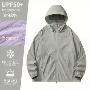 엘럽 남사친 캐주얼 상의 후드 봄여름 점퍼 후드집업 코트 얇은 원템2