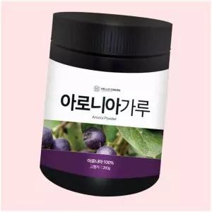 헬로우 그린 헬로우그린 직접 키운 국산 아로니아 분말 가루 280g (통) 4672639