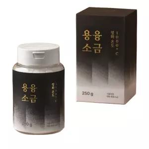 명품 용융소금 효능 미네랄소금 융융 용용 정제염 간수뺀천일염 국산 백운염 250g