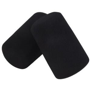 Shure SM7B 마이크 용 2Pcs 윈드 스크린 필터 커버 소음 감소 스폰지 폼 교체 액세서리