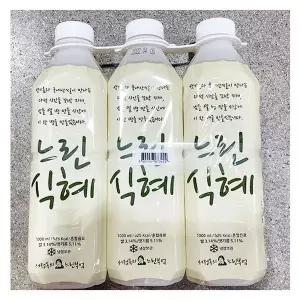 서정옥의 느린부엌 느린식혜 1000ML X 3 e52988