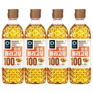 청정원 요리올리고당 700g x 4개 물엿대용 조림 볶음 윤기용 요리당 단맛조절 윤기코팅