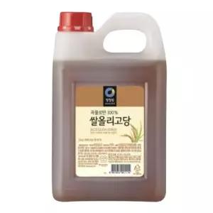 대상 청정원 쌀 올리고당 3kg 대용량 업소용