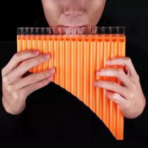 팬플루트 파이프 음악 악기 어린이 플루트 그레이 내구성 음악공부 음악수업 취미악기 팬플룻