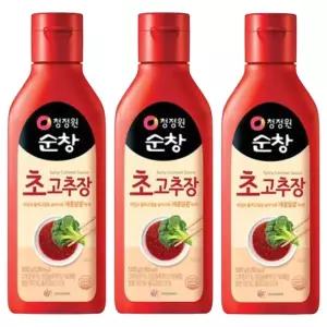 청정원 순창 초고추장 초장 회초장 500g 3개