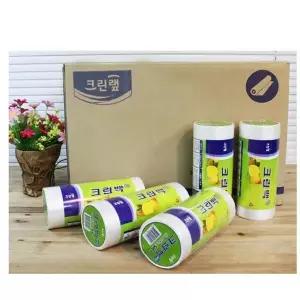 크린 위생팩 롤백 비닐백 위생 비닐롤 200매 30개입 봉투 크린백