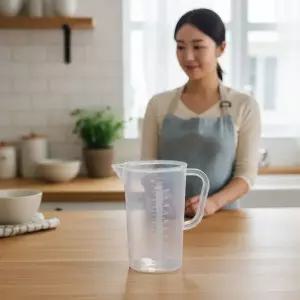 베이킹 주방 조리용 V자 입구 계량컵 250ml 선명한 입체 눈금 계량기
