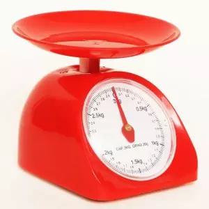 빨간색 주방저울 계량 디지털 정밀 전자저울 가정용 심플 3kg 커피