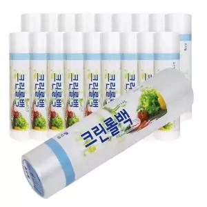 위생팩 비닐백 롤백 일회용 위생백 비닐봉투 위생 주방 200매 20개입