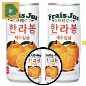 상큼한 과일주스 60p 온가족 감귤음료 맛있는 영양주스 시원한 비타민음료 아이용 대용량 240ml 간식용